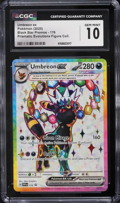 Pokemon Scarlet & Violet Promo Prismatic Evolutions Full Art Umbreon ex