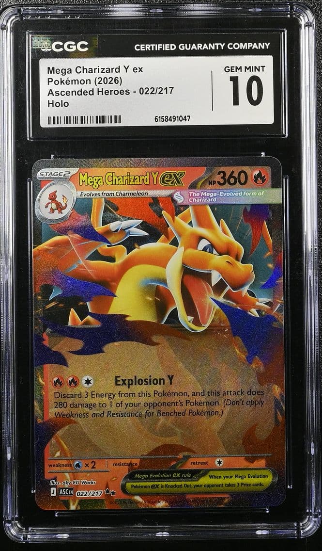 2026 #022 Mega Charizard Y ex CG