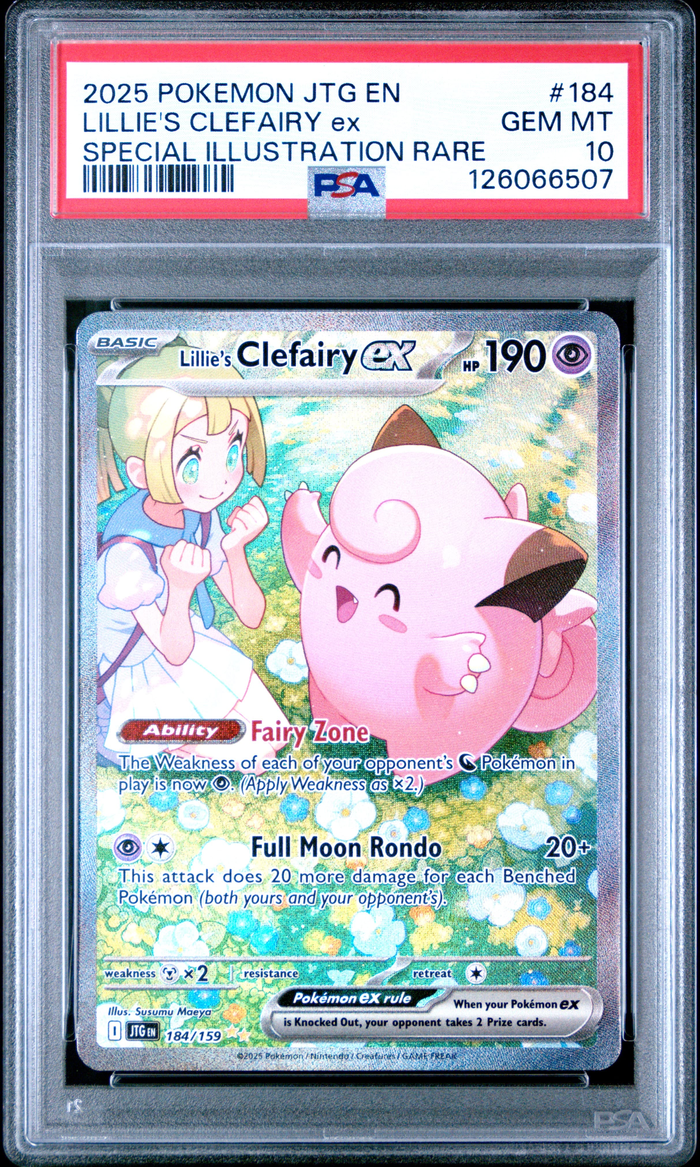 Lillie's Clefairy EX