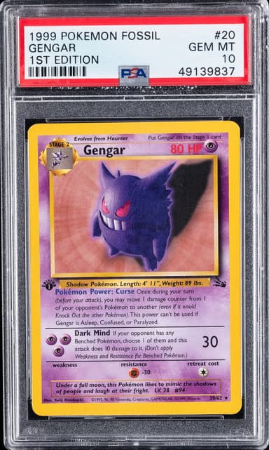 Gengar 1st Edition