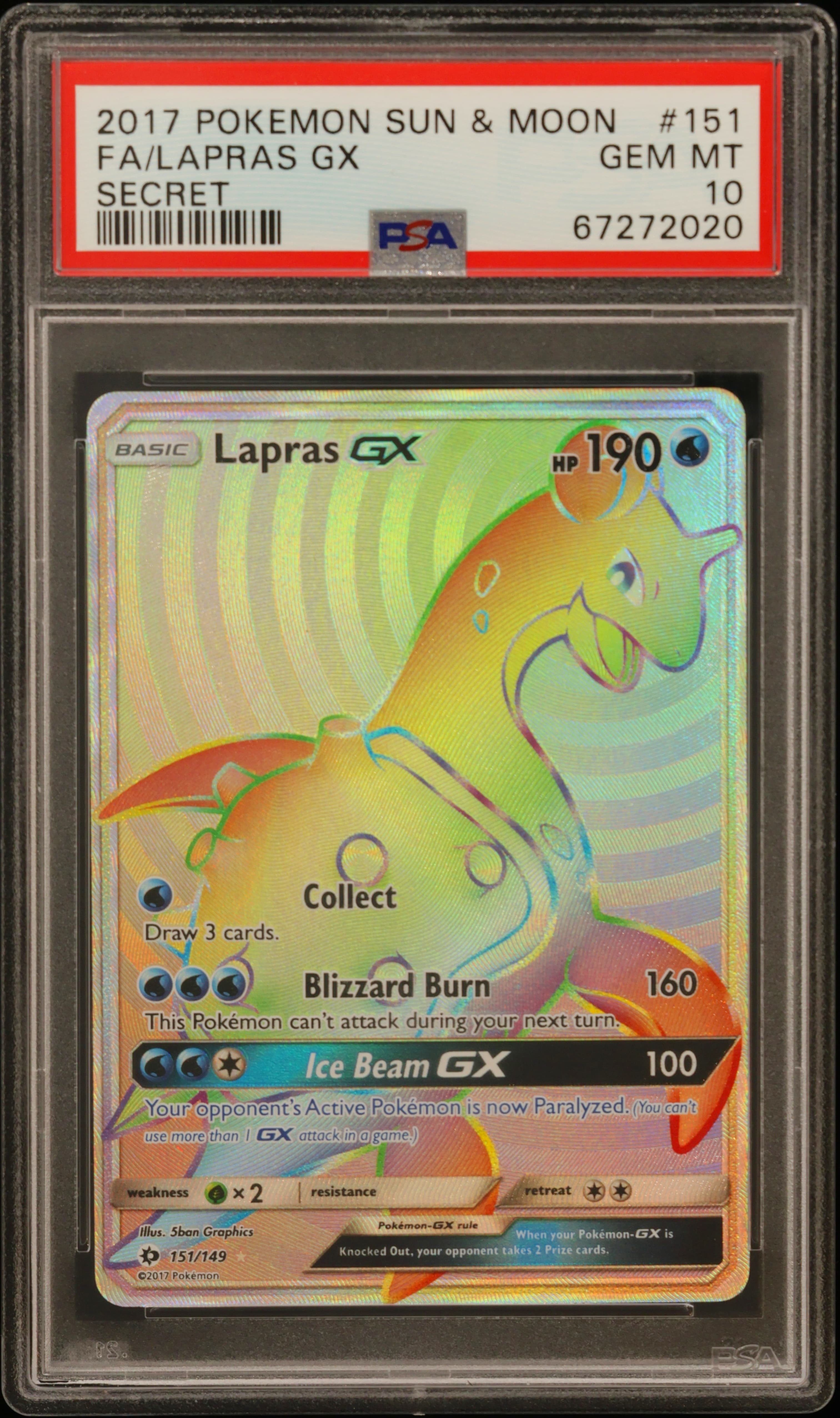 Full Art/Lapras GX