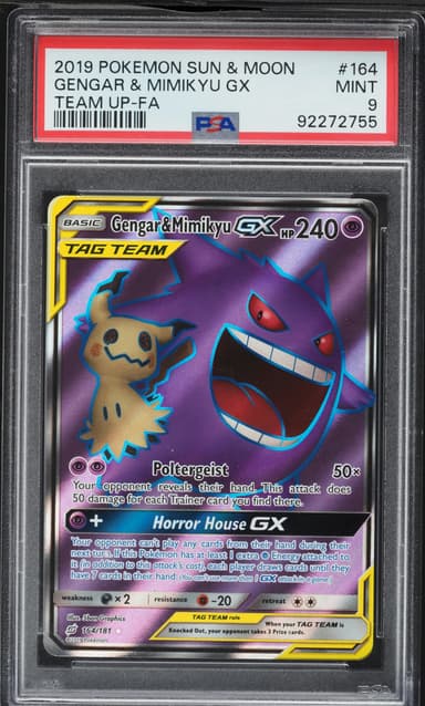 Full Art/Gengar & Mimikyu GX