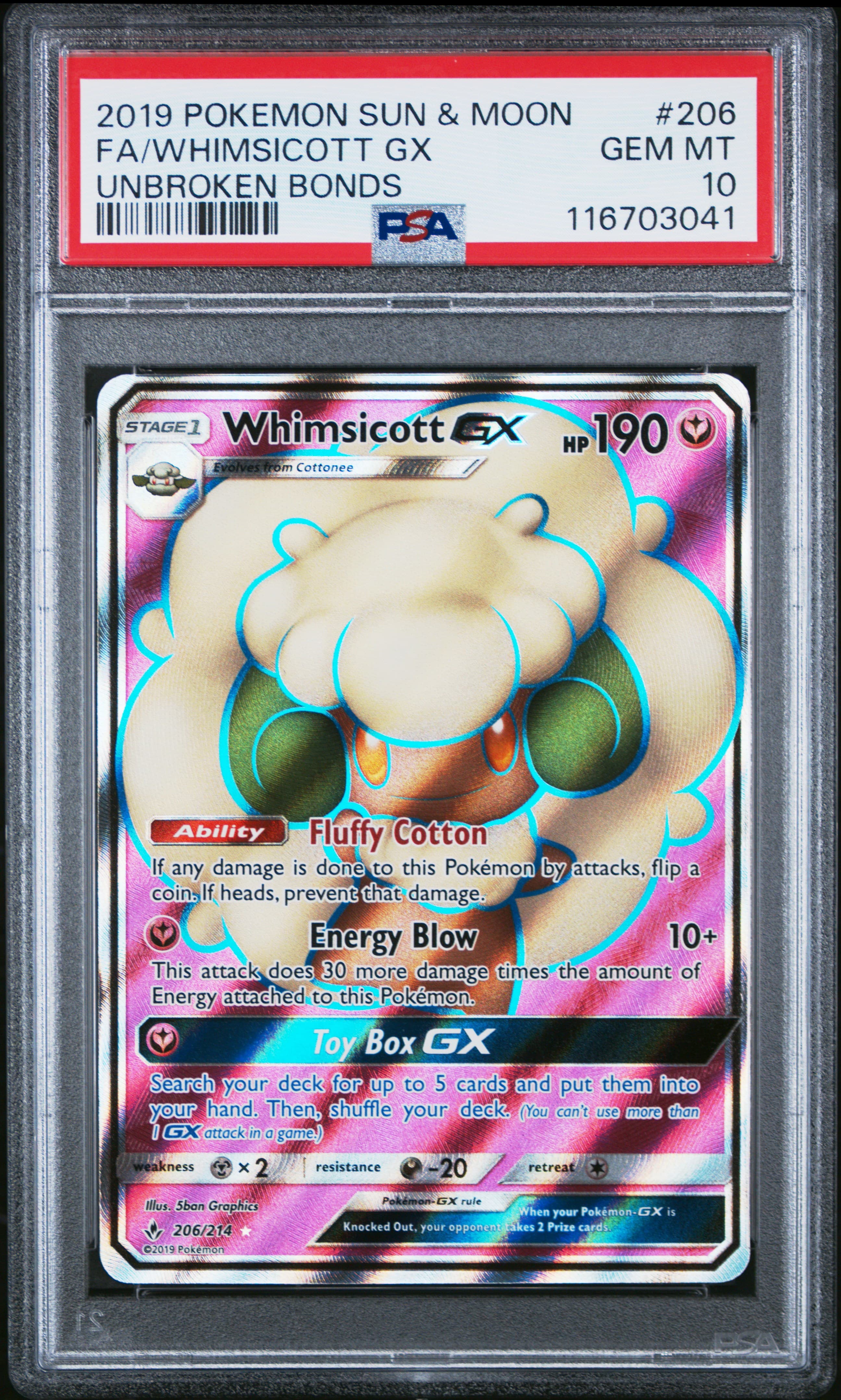 Full Art/Whimsicott GX