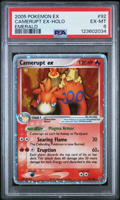 Camerupt EX-Holo