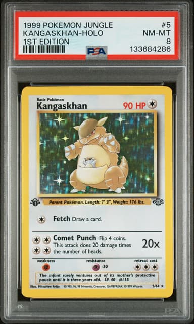 Kangaskhan-Holo 1st Edition