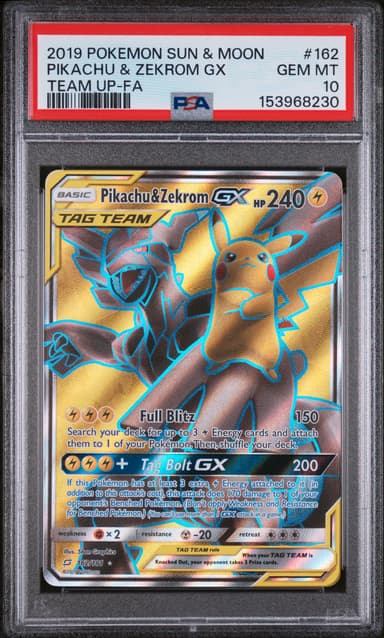 Full Art/Pikachu & Zekrom GX