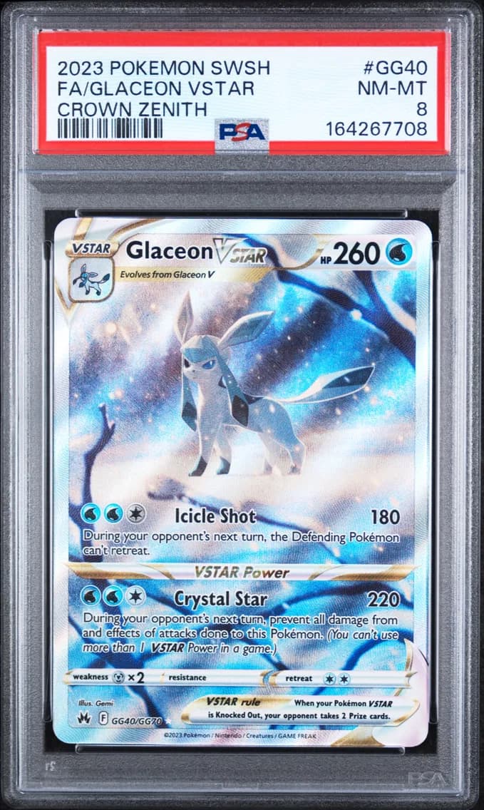 2023 #GG40 Full Art/Glaceon Vsta