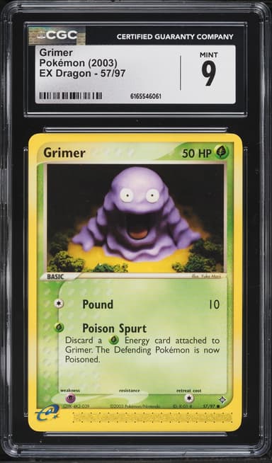 Pokemon EX Dragon Grimer #57