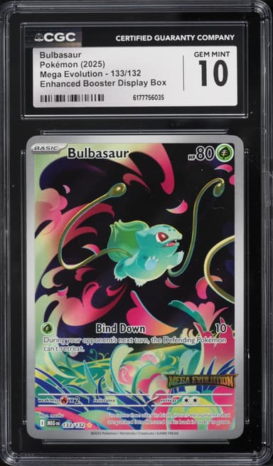 Pokemon Mega Evolution Enhanced Booster Display Box Bulbasaur #133