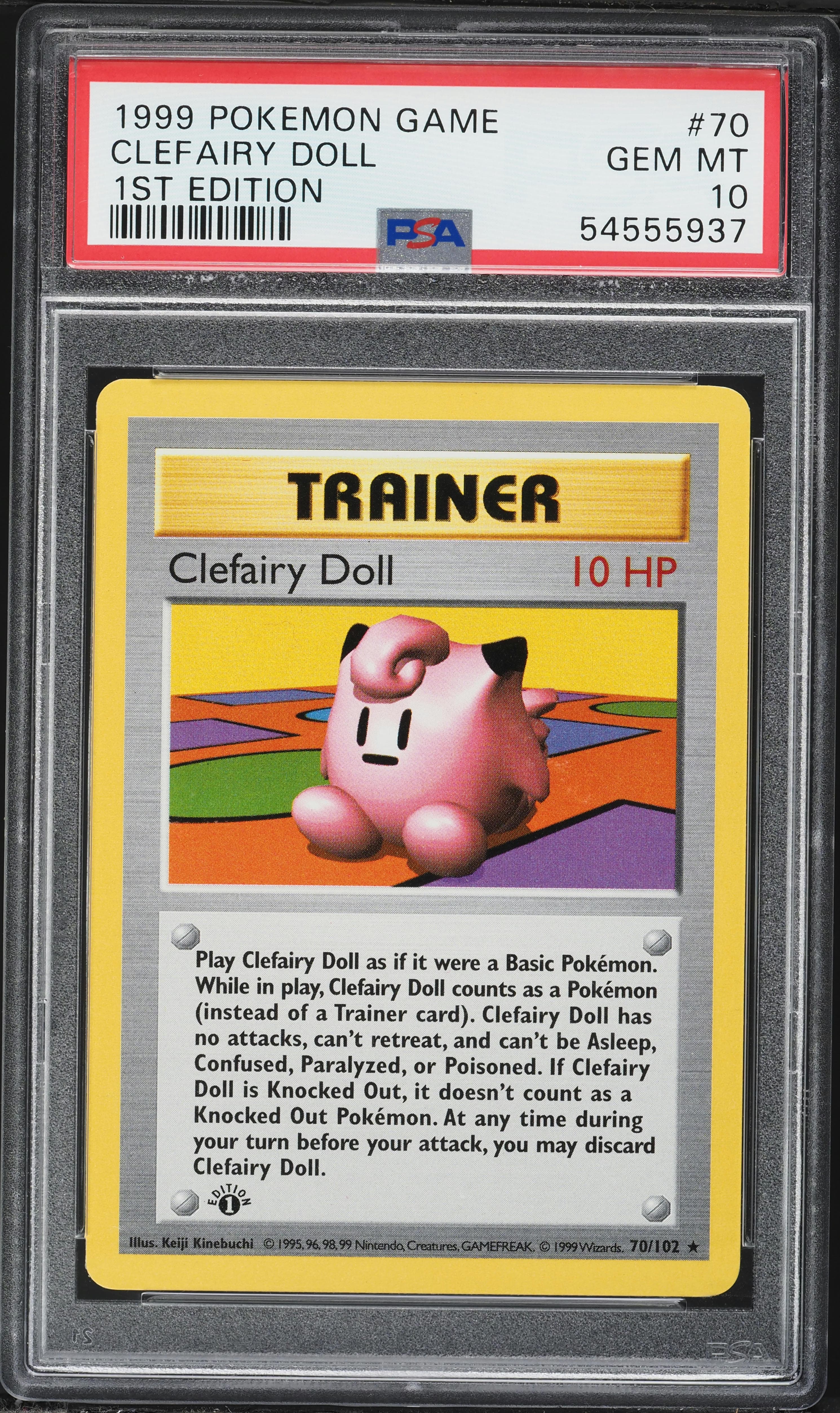 Clefairy Doll 1st Edition