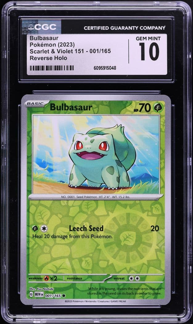Pokemon Scarlet & Violet 151 Reverse Holo Bulbasaur #1