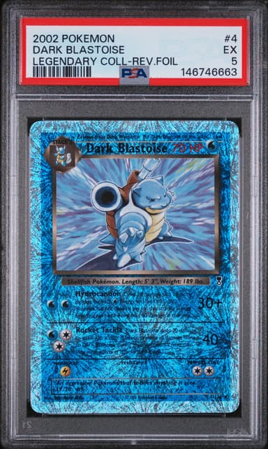 Dark Blastoise-Reverse Foil