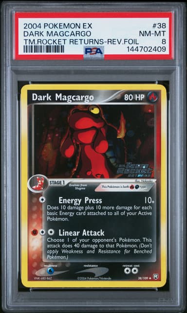 Dark Magcargo-Reverse Foil