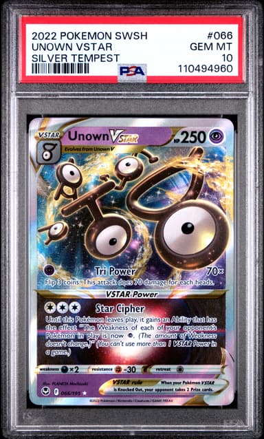 Unown Vstar