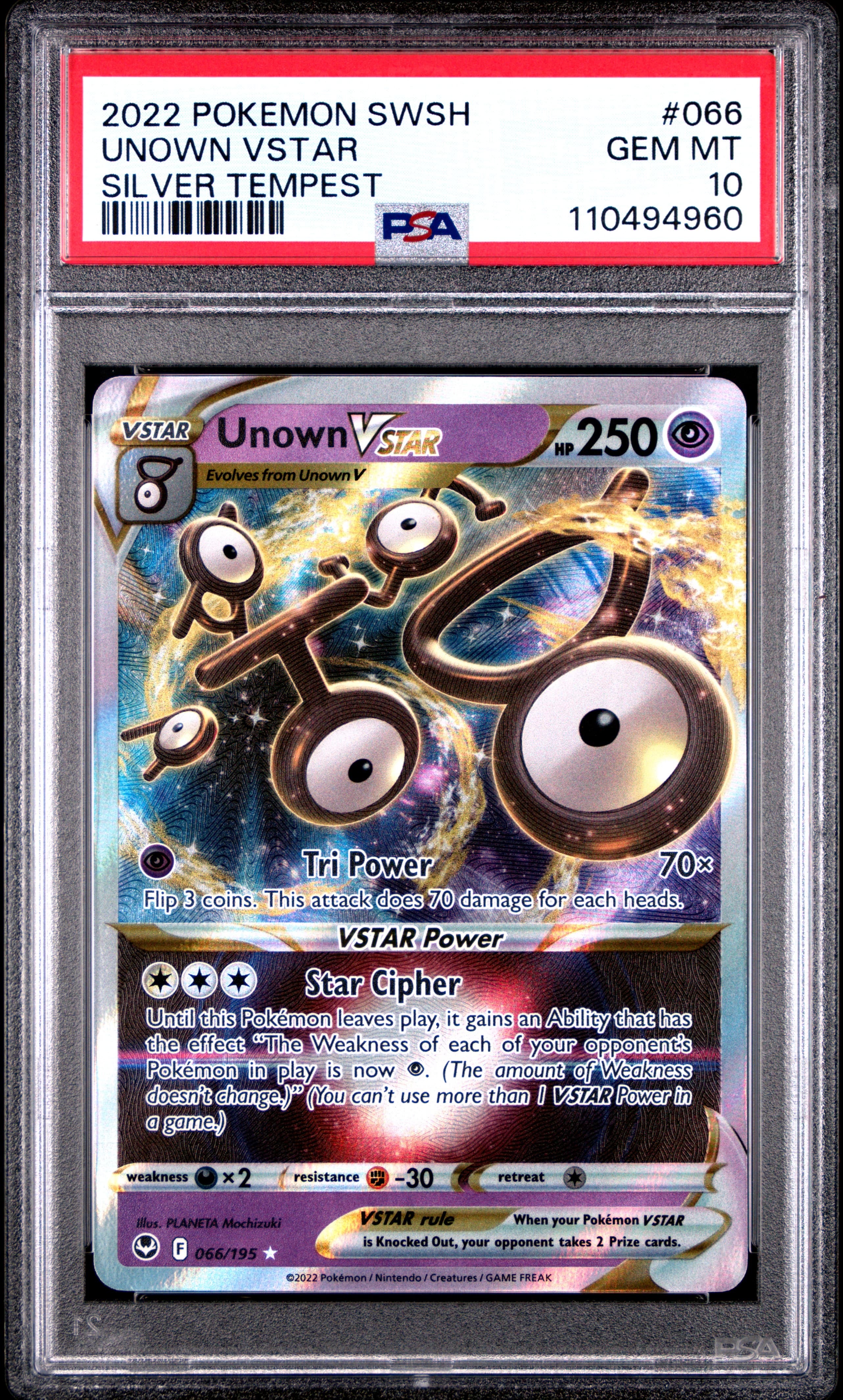 Unown Vstar