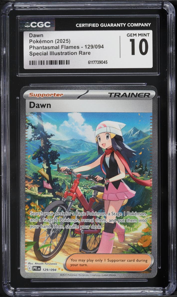 Pokemon Mega Evolution Phantasmal Flames SIR Dawn #129