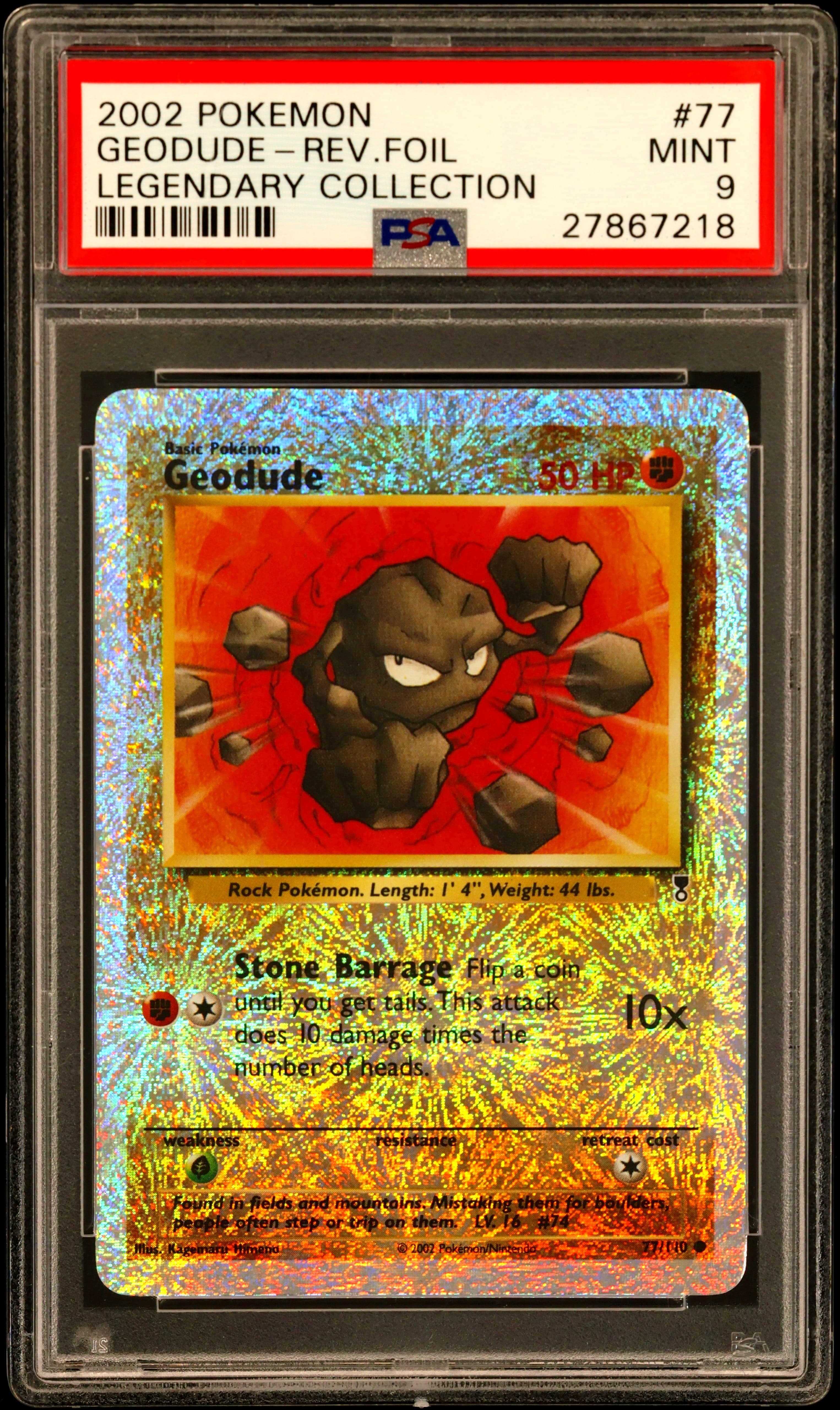 Geodude-Reverse Foil