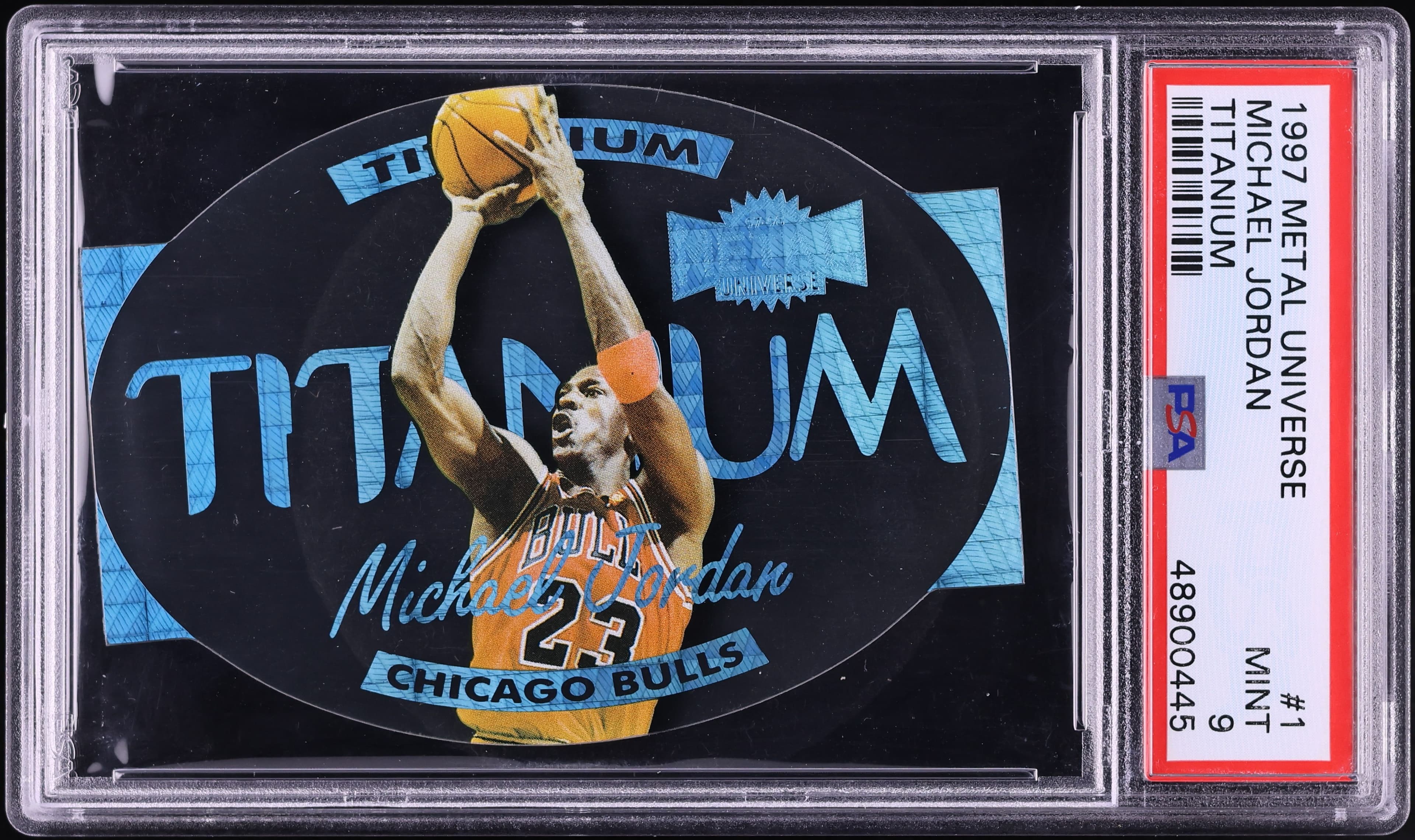 Metal Universe Titanium Die-Cut Michael Jordan #1