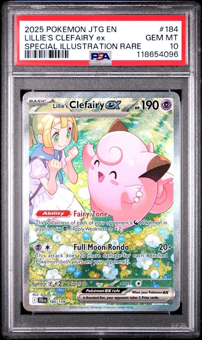 2025 #184 Lillie's Clefairy EX P