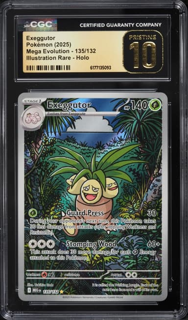 Pokemon Mega Evolution IR Exeggutor #135