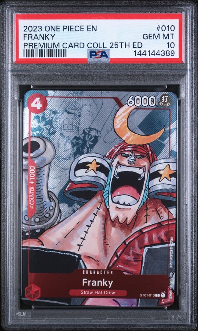2023 #010 Franky PSA 10 One Piec