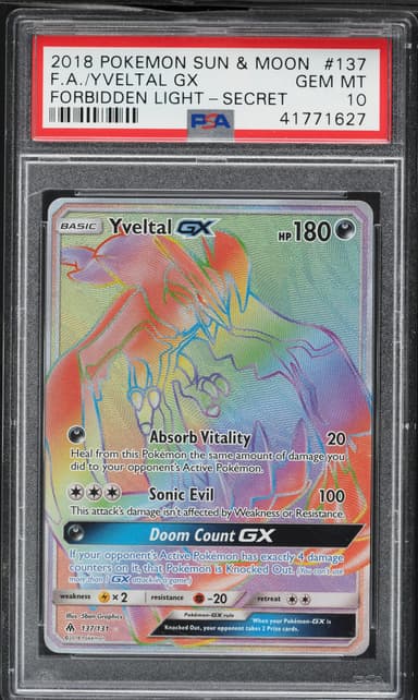 Full Art/Yveltal GX