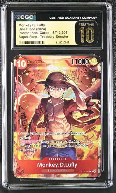 Monkey D. Luffy SR Treasure Booster