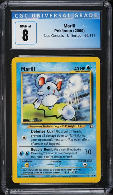 Pokemon Neo Genesis Marill #66