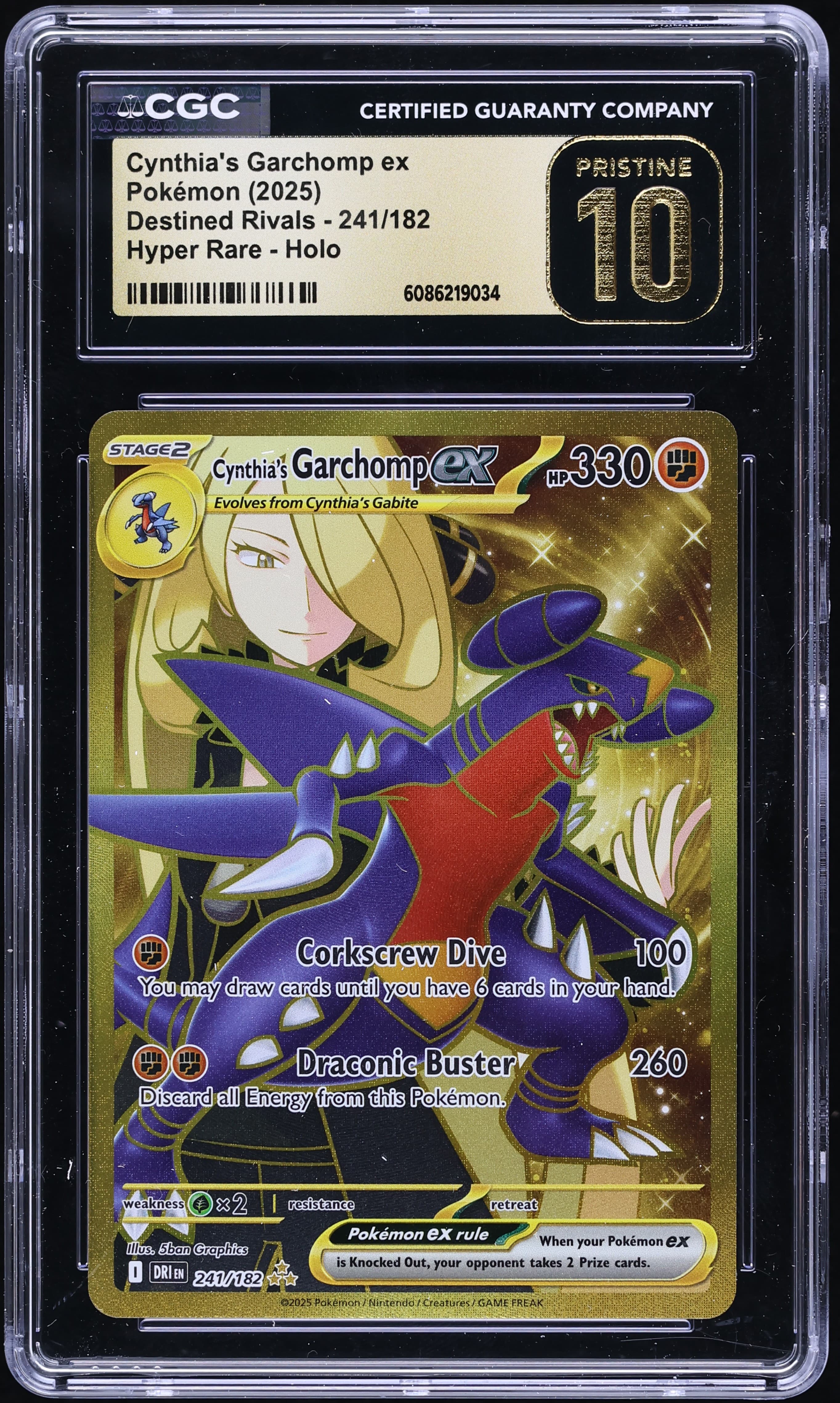 Cynthia's Garchomp ex