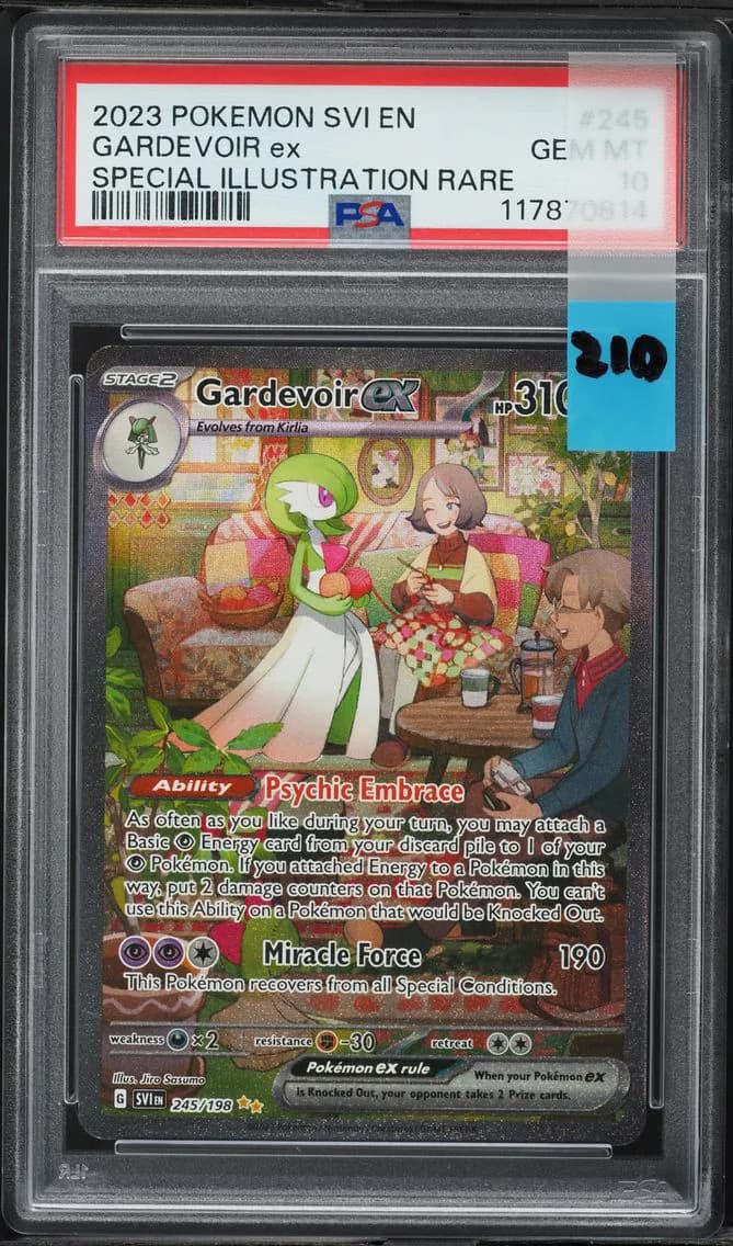 2023 #245 Gardevoir EX PSA 10 Sv