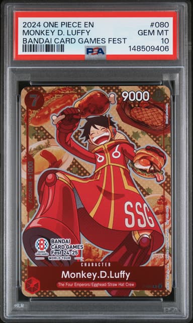 Monkey D. Luffy Bandai Card Games Fest