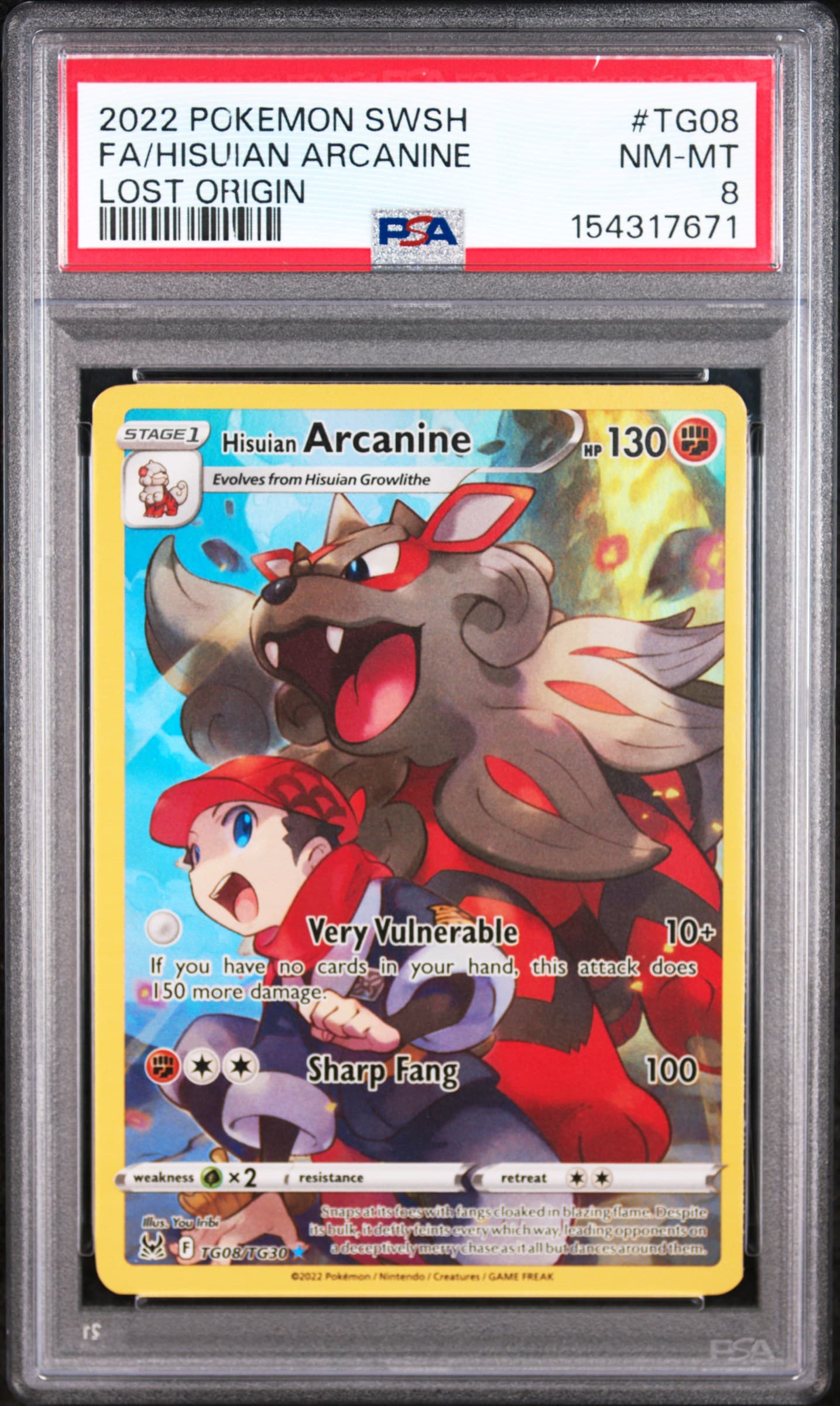 Full Art/Hisuian Arcanine