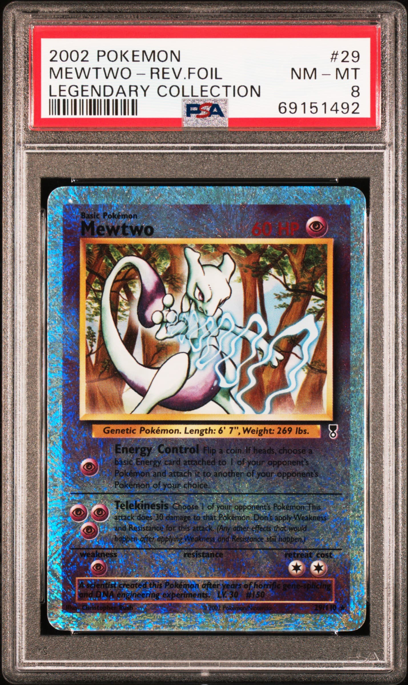 Mewtwo-Reverse Foil
