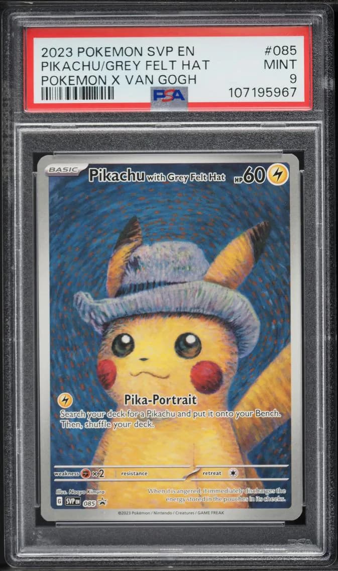 2023 #085 Pikachu With Grey Felt