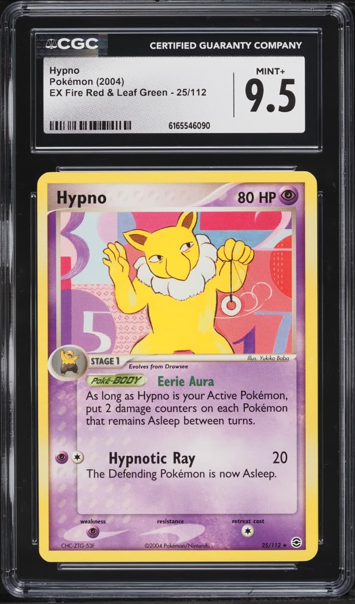 Pokemon EX Fire Red & Leaf Green Hypno #25
