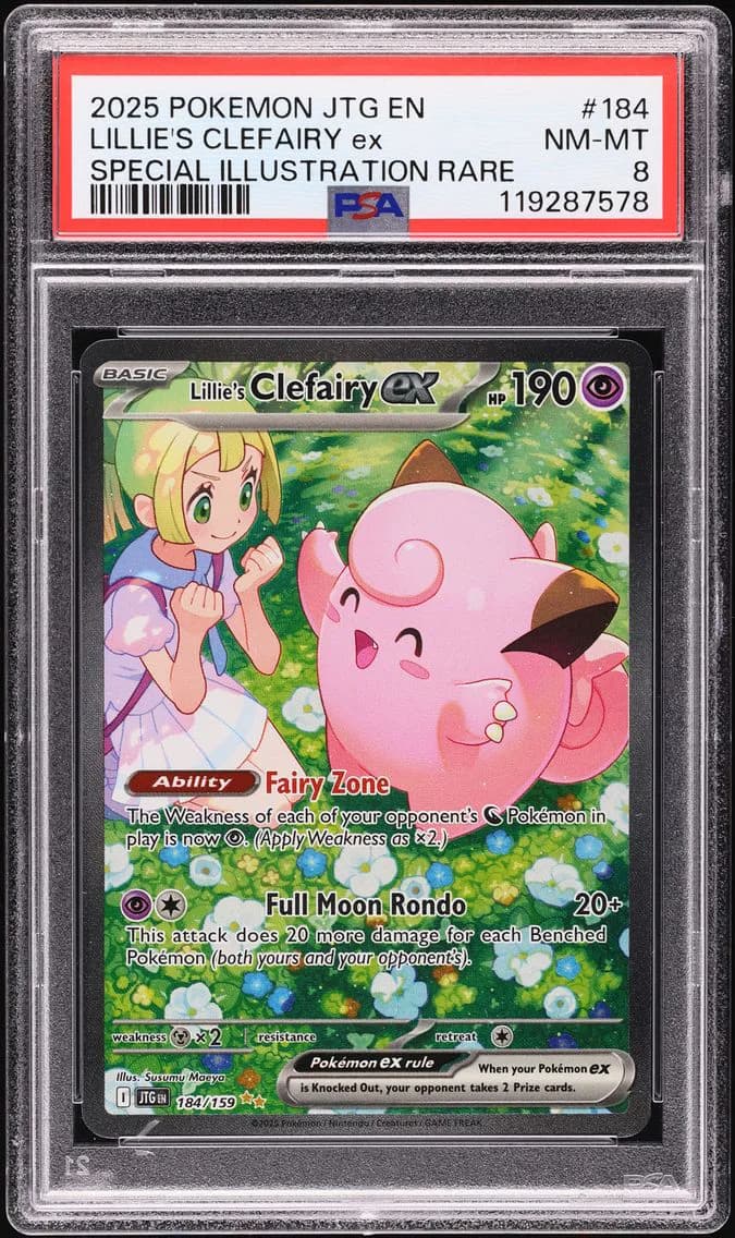 2025 #184 Lillie's Clefairy EX P