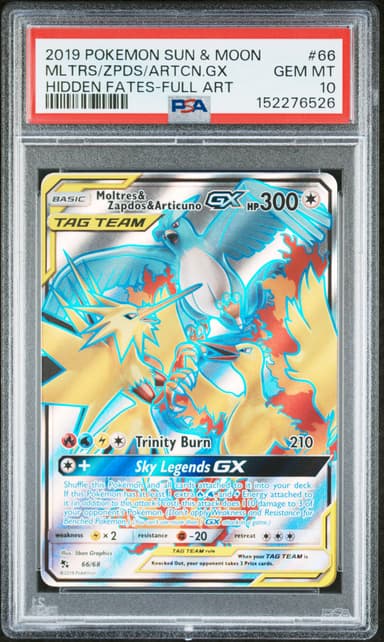 Full Art/Moltres & Zapdos & Articuno GX