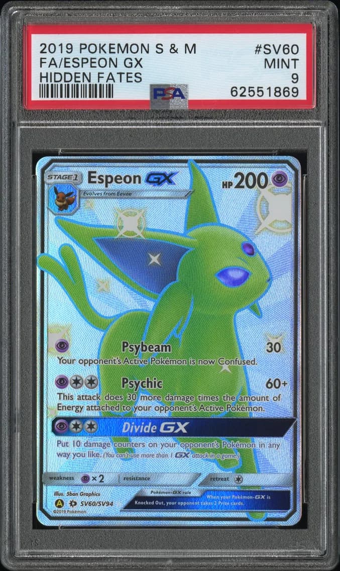 2019 #SV60 Full Art/Espeon GX PS