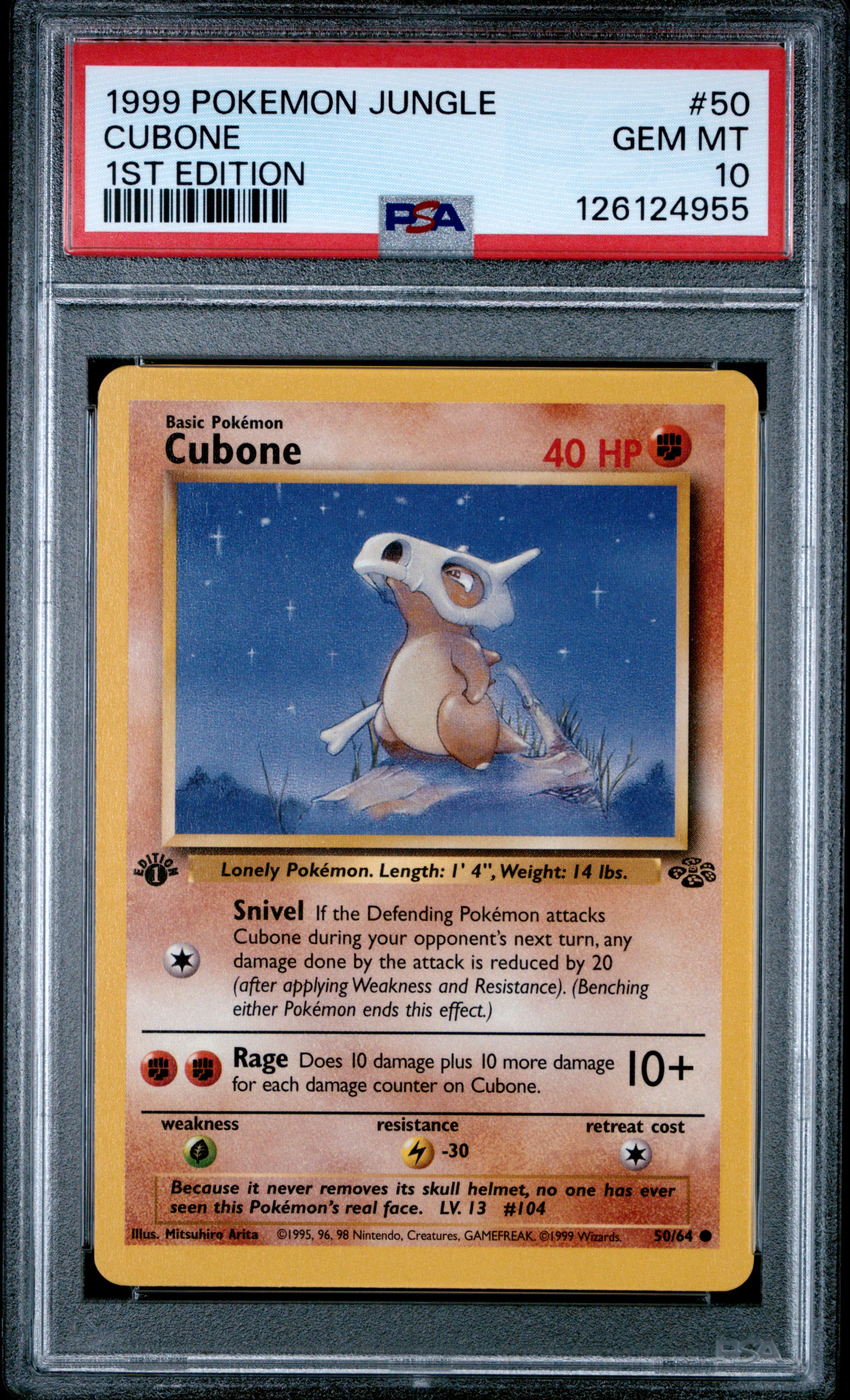Cubone 1st Edition