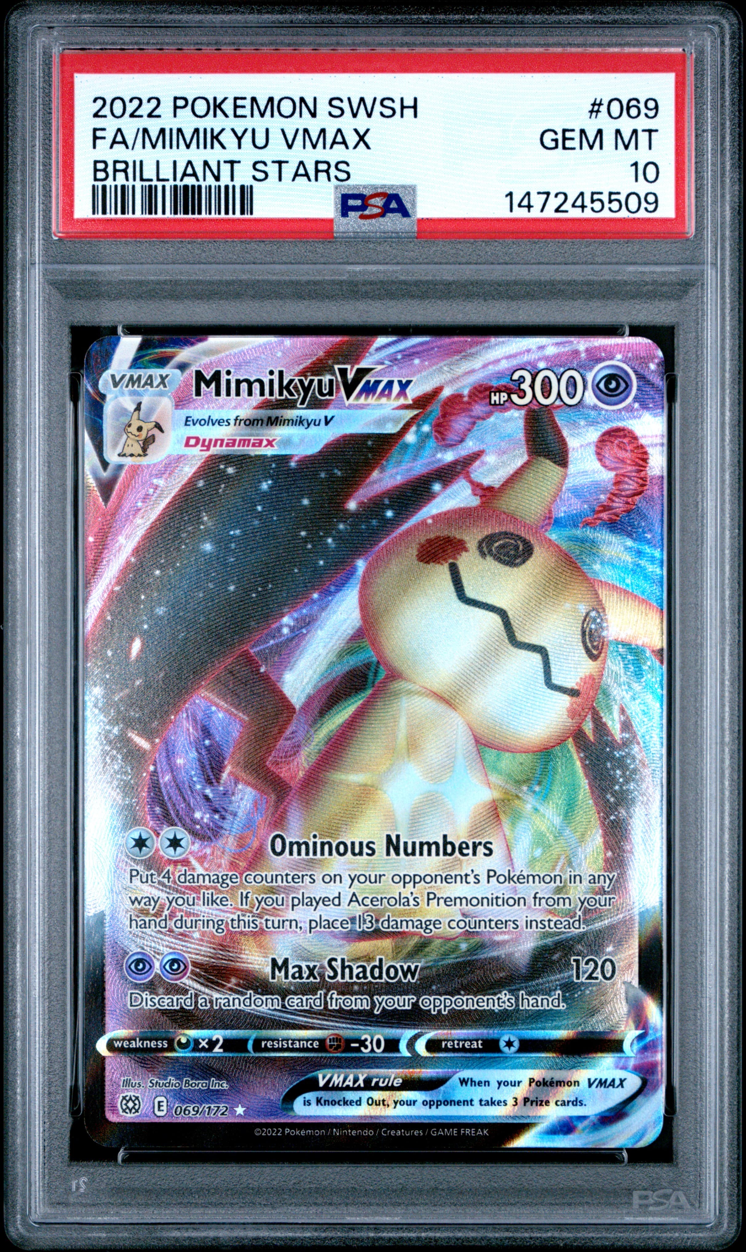 Full Art/Mimikyu Vmax