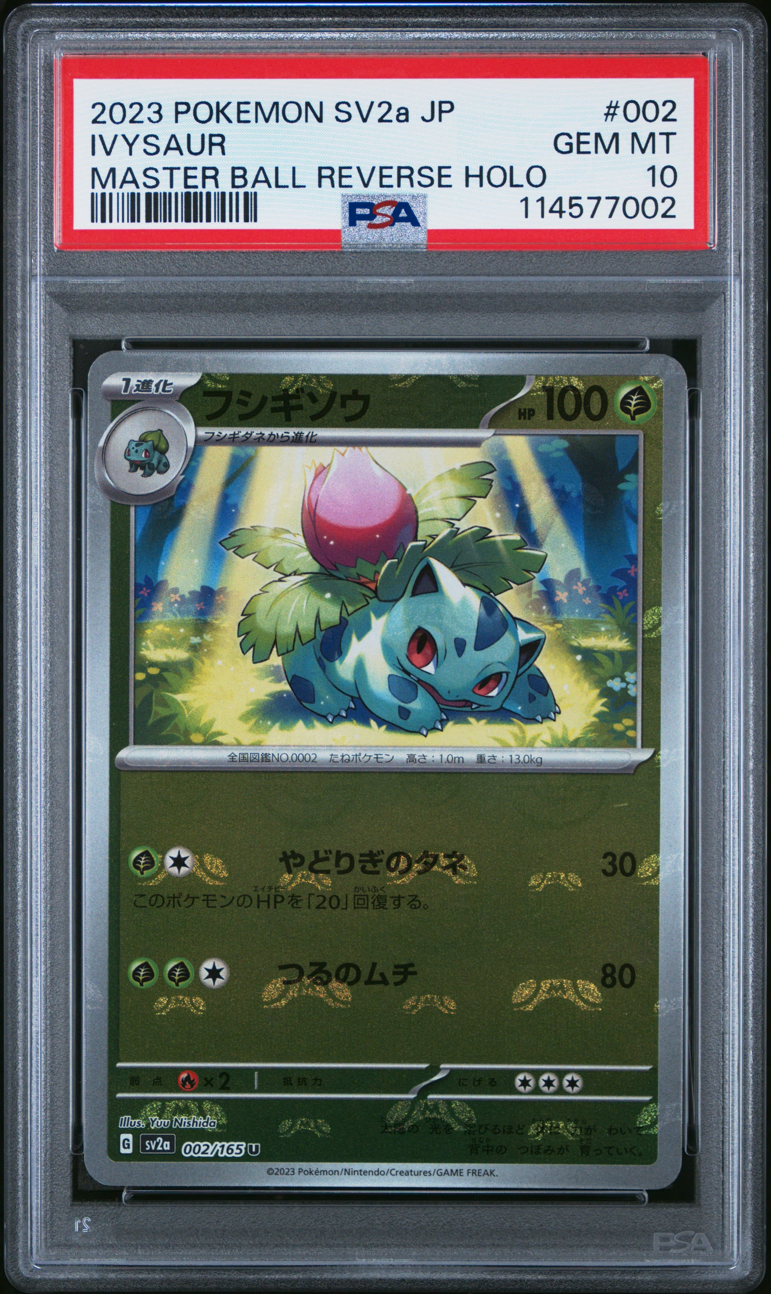Ivysaur Master Ball Reverse Holo