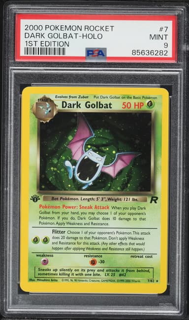 Dark Golbat-Holo 1st Edition