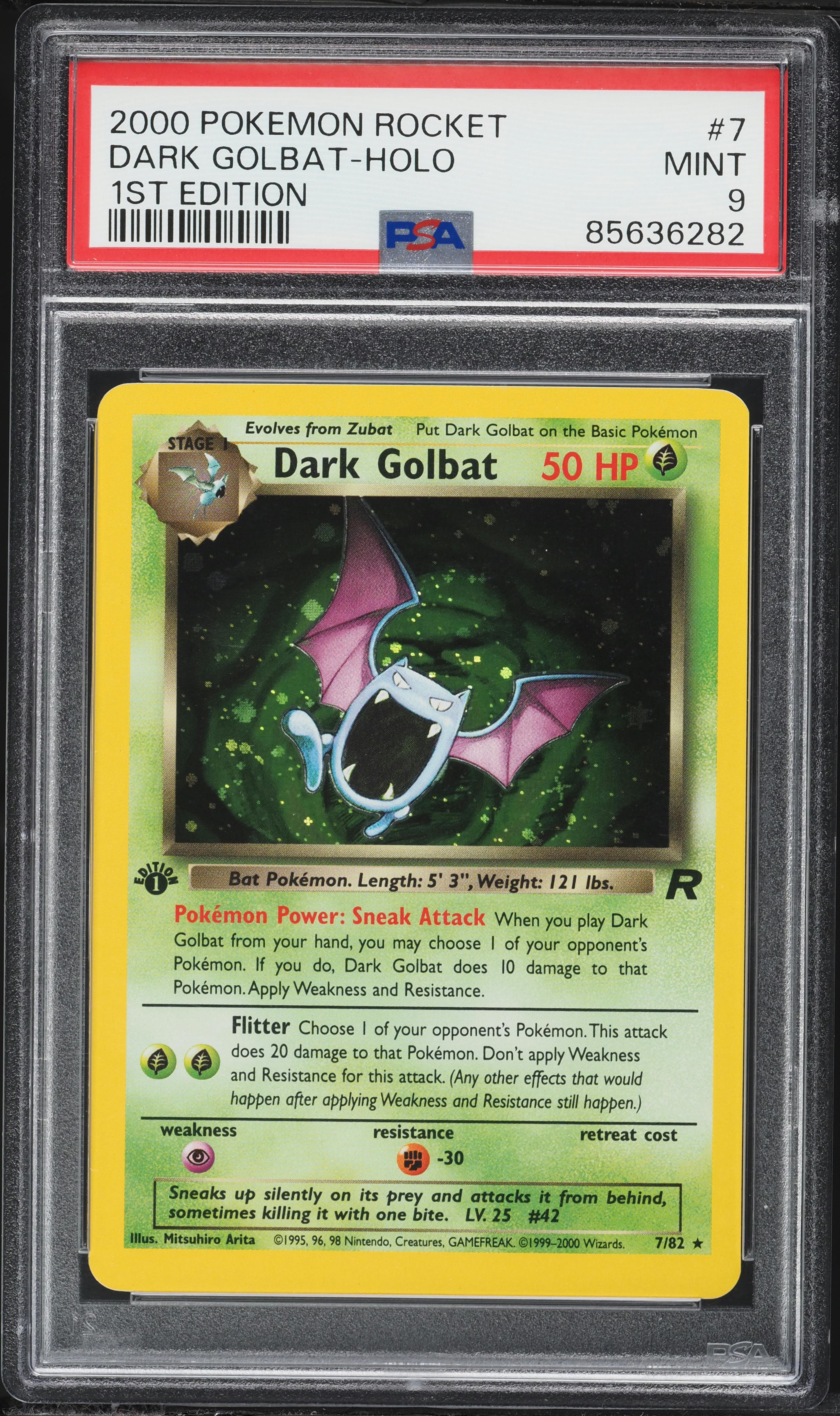 Dark Golbat-Holo 1st Edition