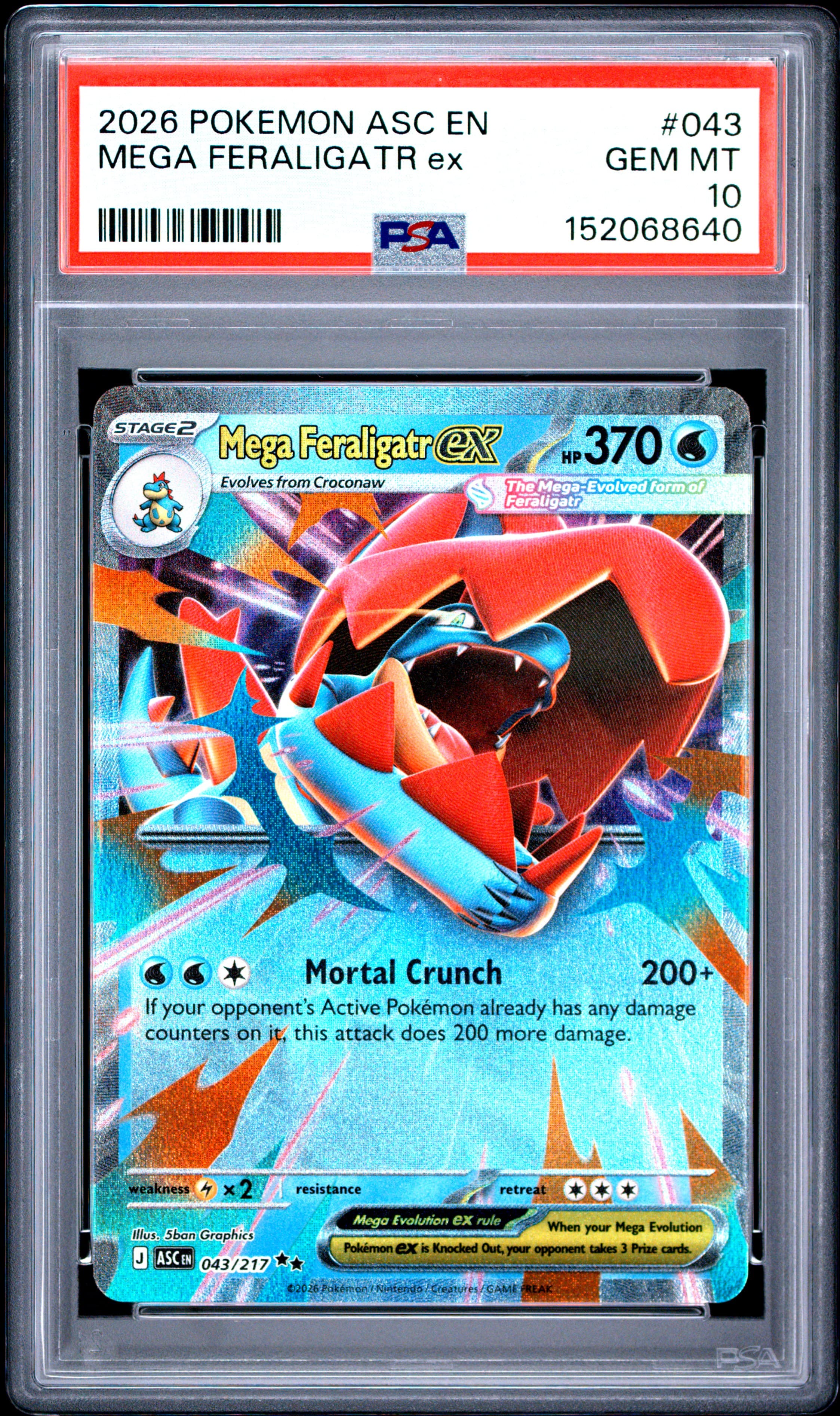 Mega Feraligatr EX