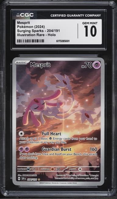 Pokemon Scarlet & Violet Surging Sparks IR Mesprit #204