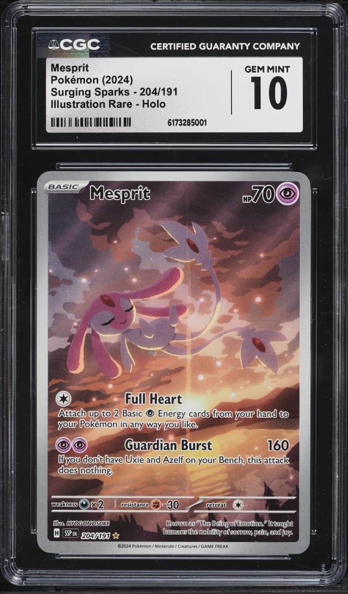 Pokemon Scarlet & Violet Surging Sparks IR Mesprit #204