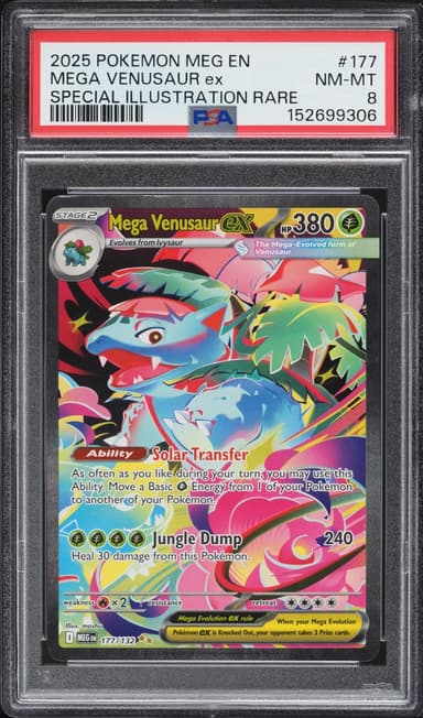 Pokemon Mega Evolution SIR Mega Venusaur ex #177
