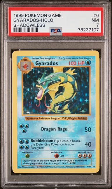 Gyarados-Holo Shadowless