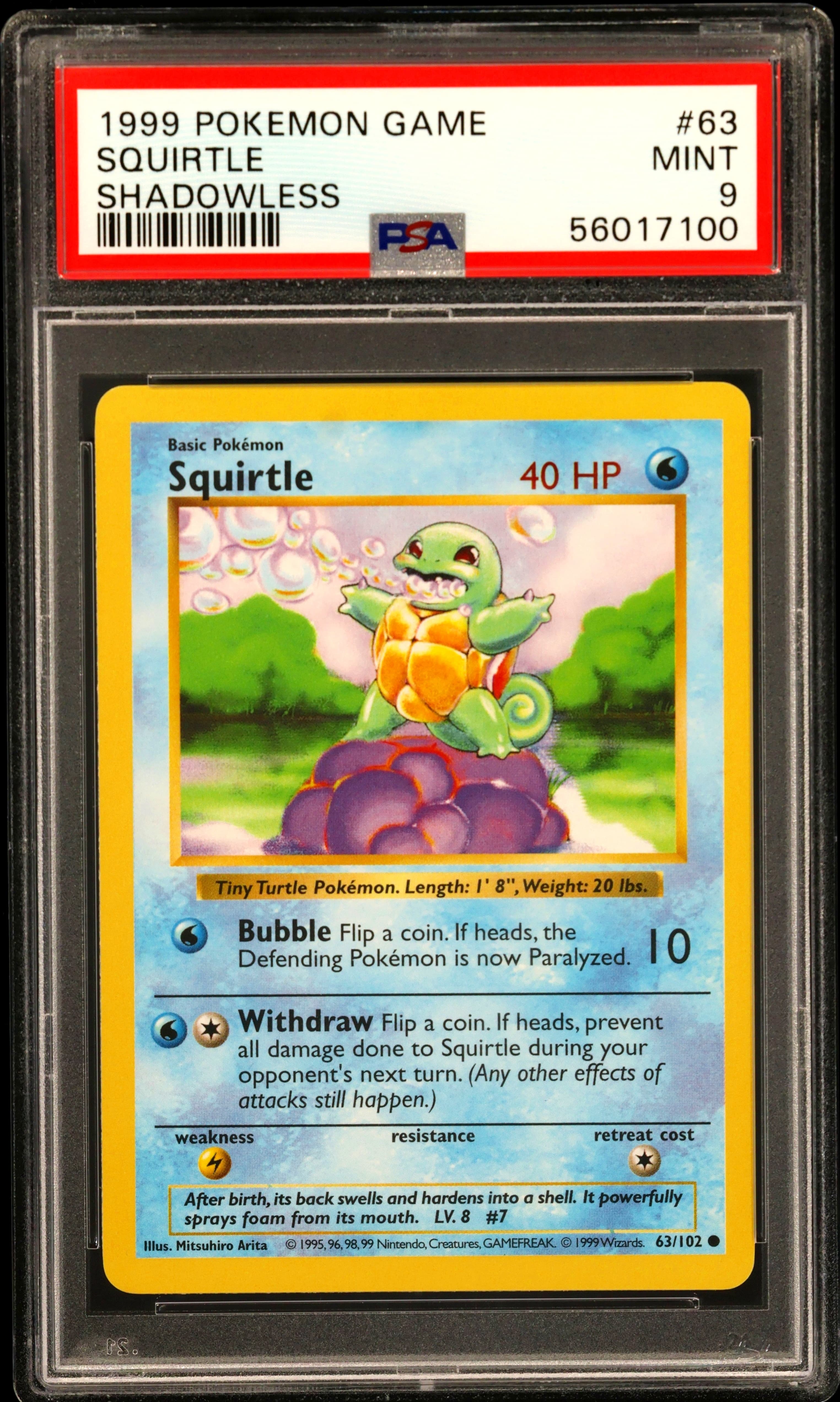 Squirtle Shadowless