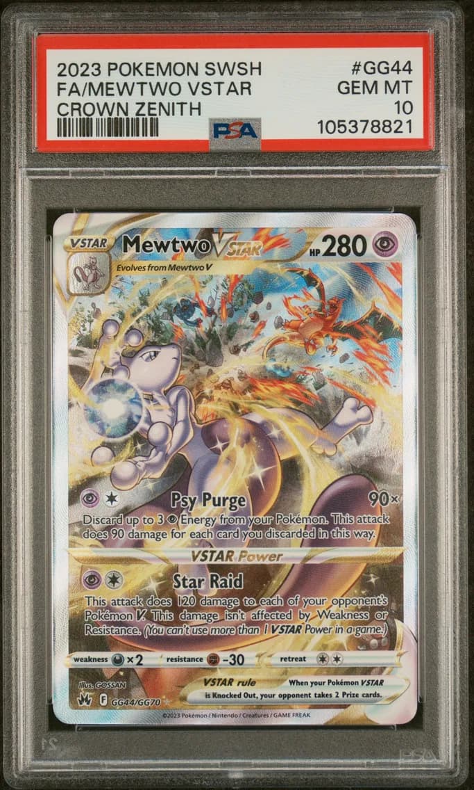 2023 #GG44 Full Art/Mewtwo Vstar